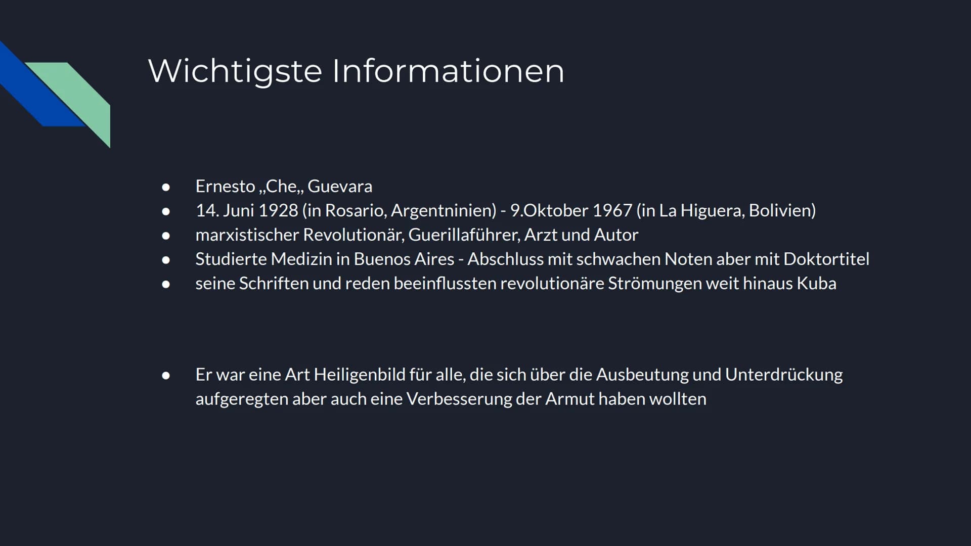 Wer war Che Guevara? Alles über seine Todesursache, letzte Worte und sein Erbe