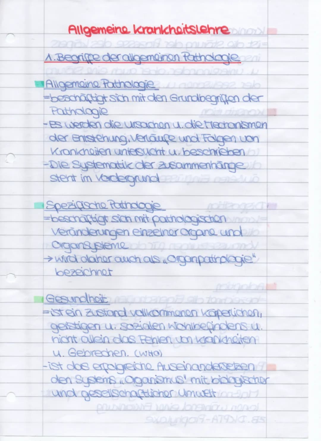 Inkubationszeit
felong
-Zeit von Ansteckung bis zum Ausbruch einer
Krankheit
Indikation
Anzeige
-Grund für diagnostische u. therapeutische
M