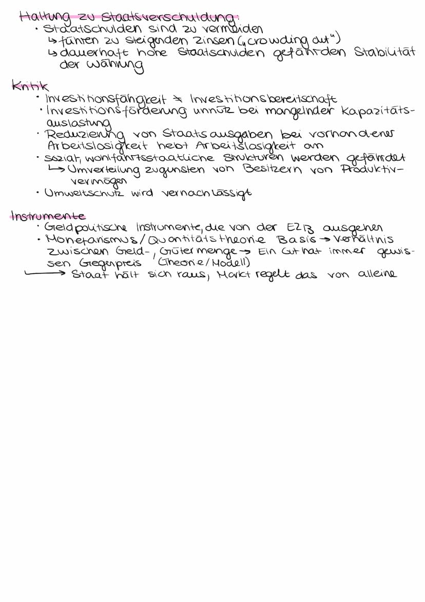 KONJUNKTURTHEORIEN
Mikroökonomischer Ansatz
Say (klassisch), Schumpeter (schöpferische Zerstörung)
Untersucht Verhalten, Entscheidungen von.
