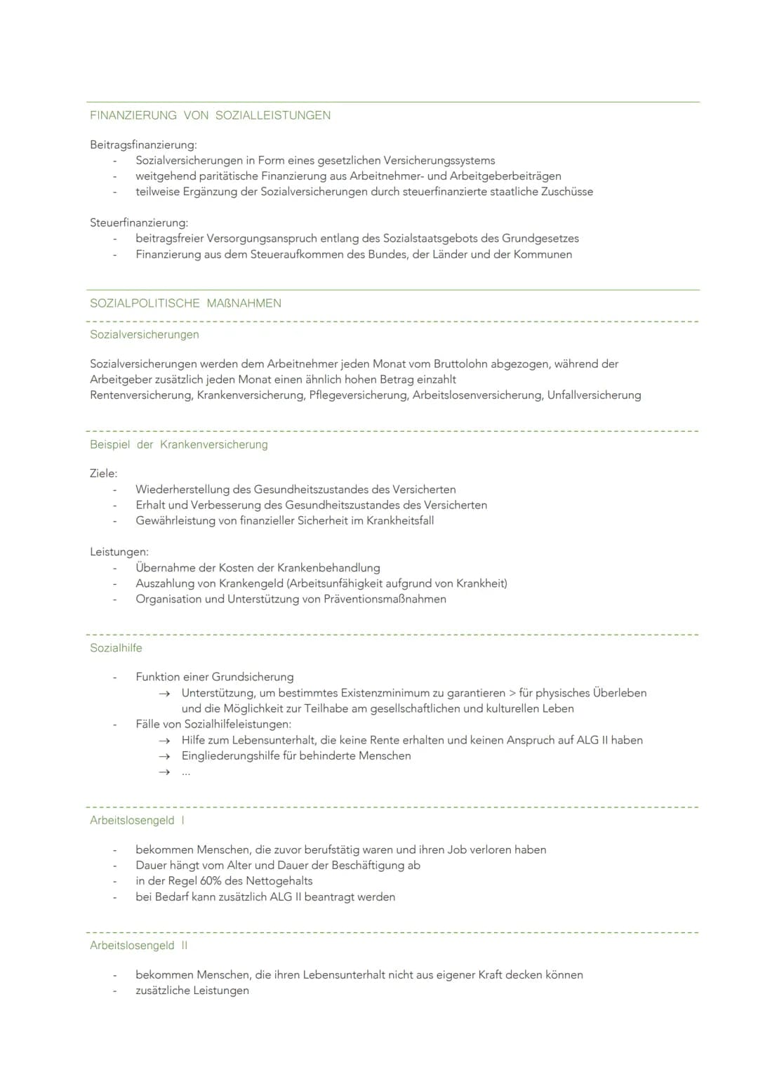 STRUKTUREN SOZIALER UNGLEICHHEIT, SOZIALER WANDEL UND SOZIALE SICHERUNG
ERSCHEINUNGSFORMEN UND AUSWIRKUNGEN SOZIALER UNGLEICHHEIT
SOZIALE UN