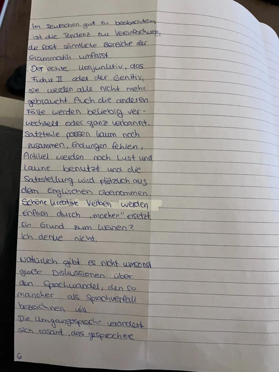 Q2 LK D
Aufgabenart: Materialgestütztes Schreiben
Thema: Sprache Denken Wirklichkeit
betrof
Aufgabenstellung:
2. Klausur
Eine populärwissens