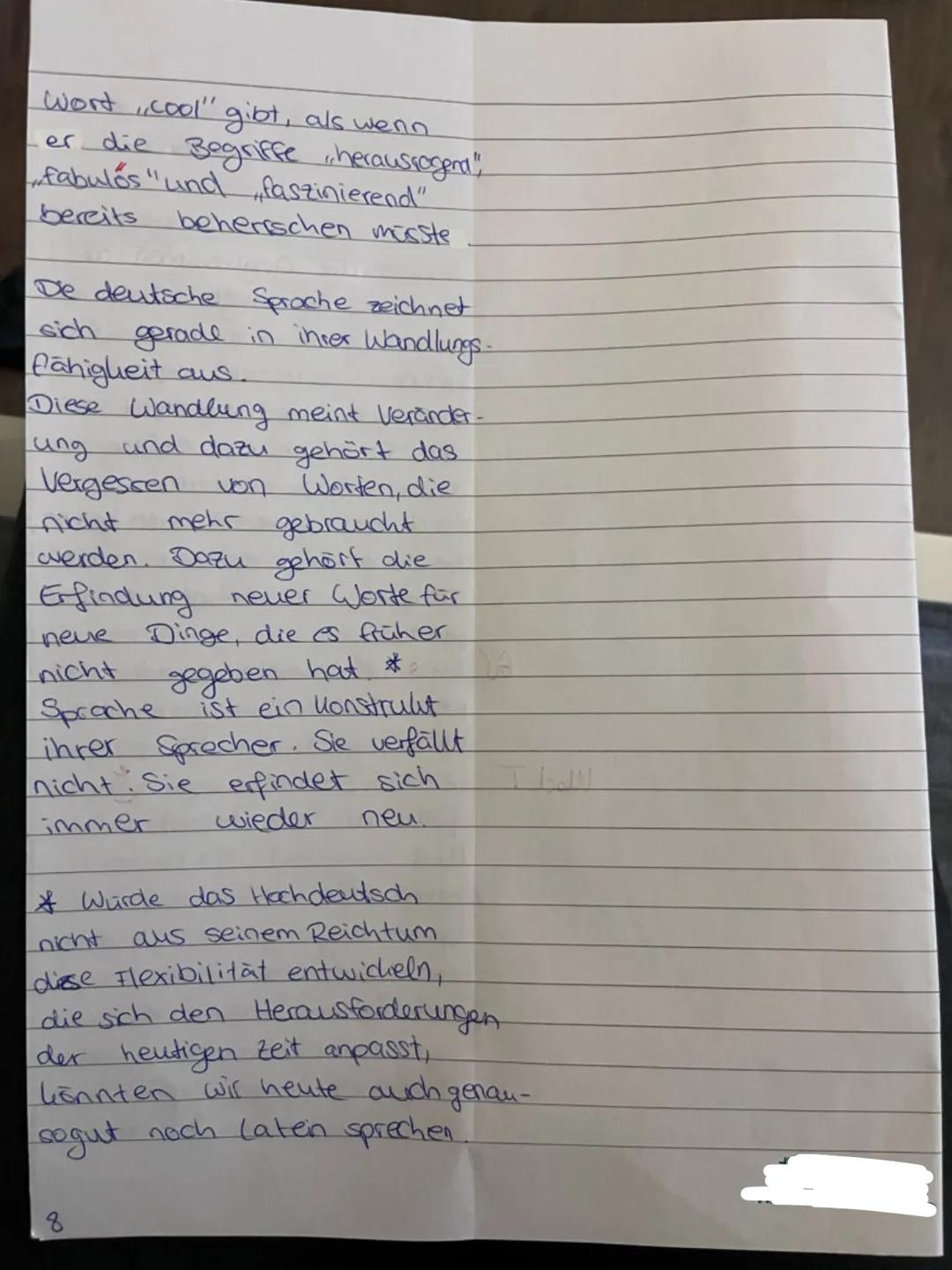 Q2 LK D
Aufgabenart: Materialgestütztes Schreiben
Thema: Sprache Denken Wirklichkeit
betrof
Aufgabenstellung:
2. Klausur
Eine populärwissens