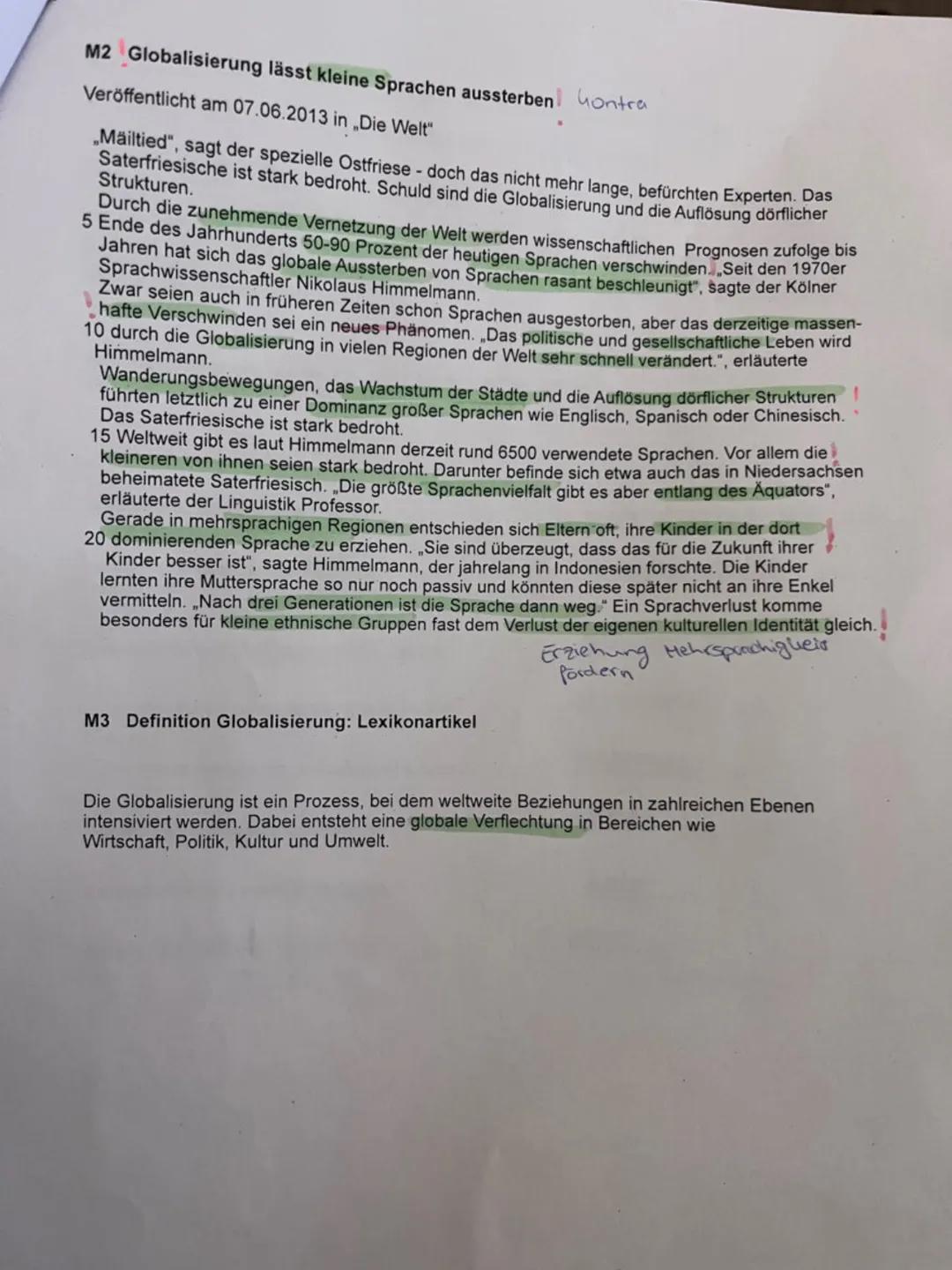 Q2 LK D
Aufgabenart: Materialgestütztes Schreiben
Thema: Sprache Denken Wirklichkeit
betrof
Aufgabenstellung:
2. Klausur
Eine populärwissens