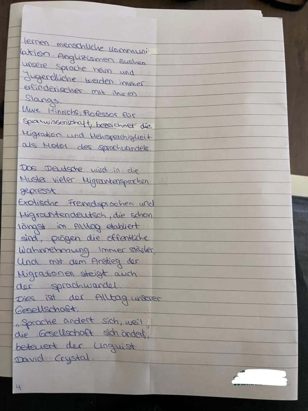 Q2 LK D
Aufgabenart: Materialgestütztes Schreiben
Thema: Sprache Denken Wirklichkeit
betrof
Aufgabenstellung:
2. Klausur
Eine populärwissens