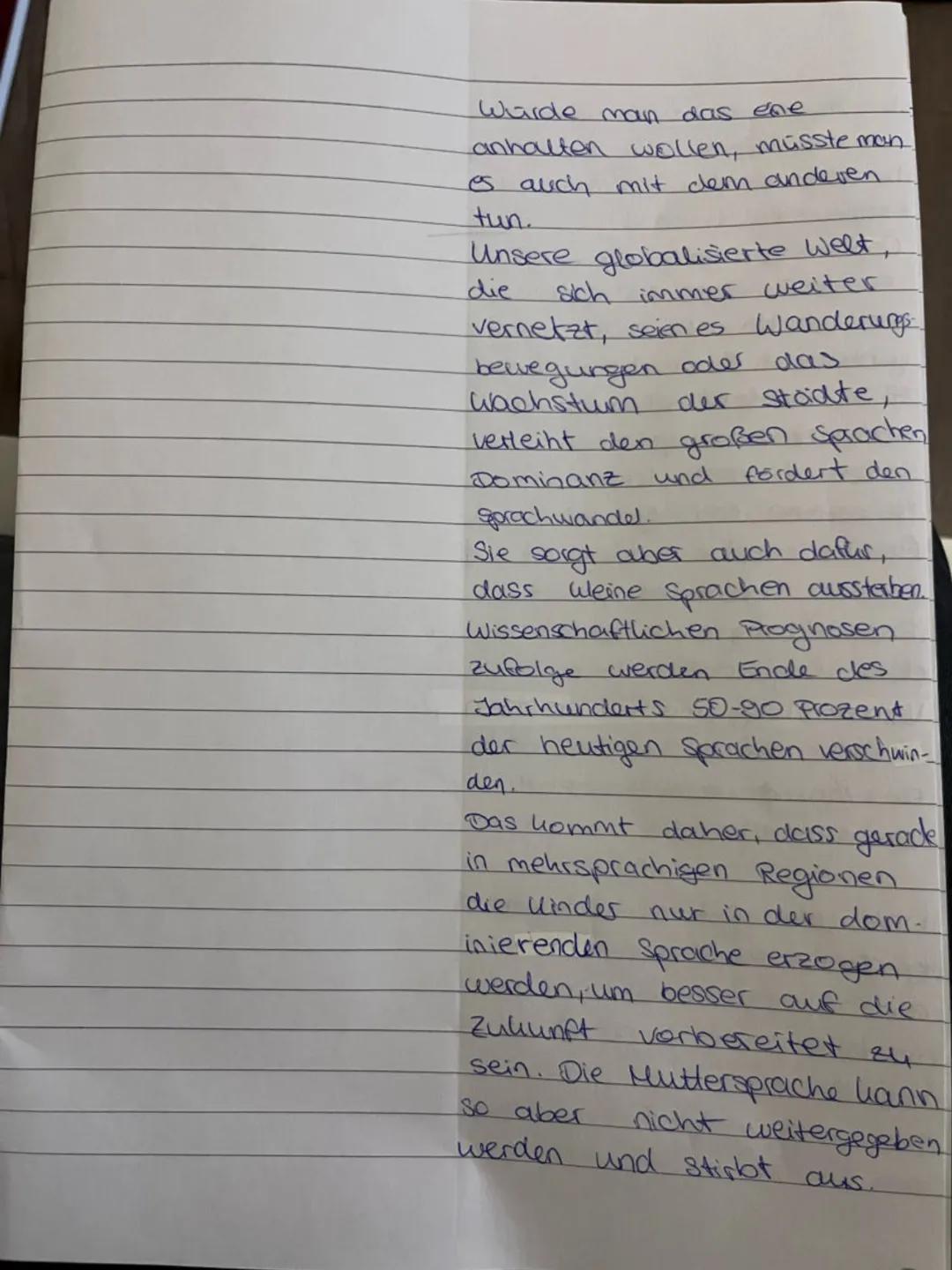 Q2 LK D
Aufgabenart: Materialgestütztes Schreiben
Thema: Sprache Denken Wirklichkeit
betrof
Aufgabenstellung:
2. Klausur
Eine populärwissens