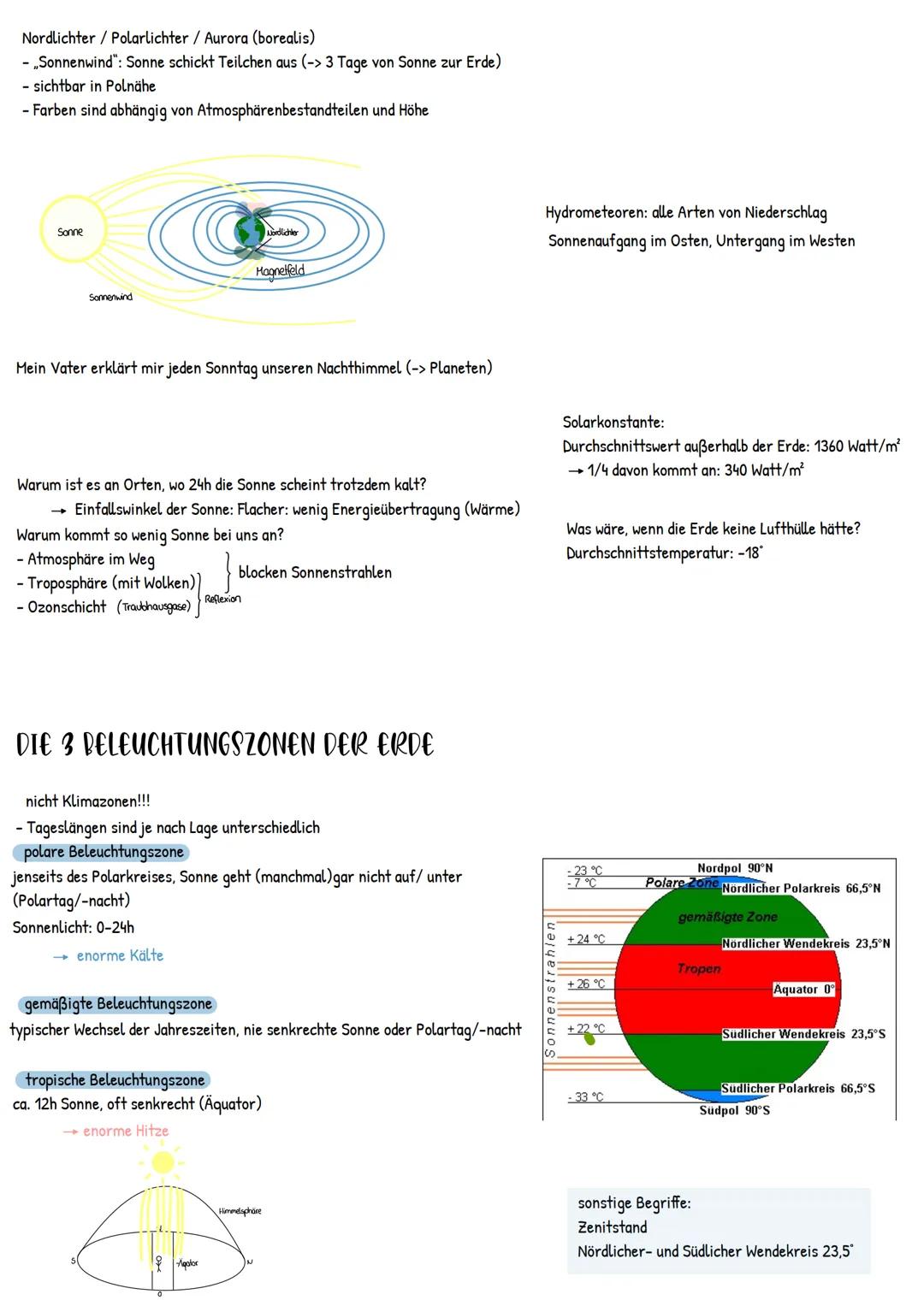 DIE ERDE
- Erdrevolution um die Sonne => Jahreszeiten
Temperatur Extremwerte: -92 / + 60°
-
Sonderstellung der Erde:
- für Leben erträgliche