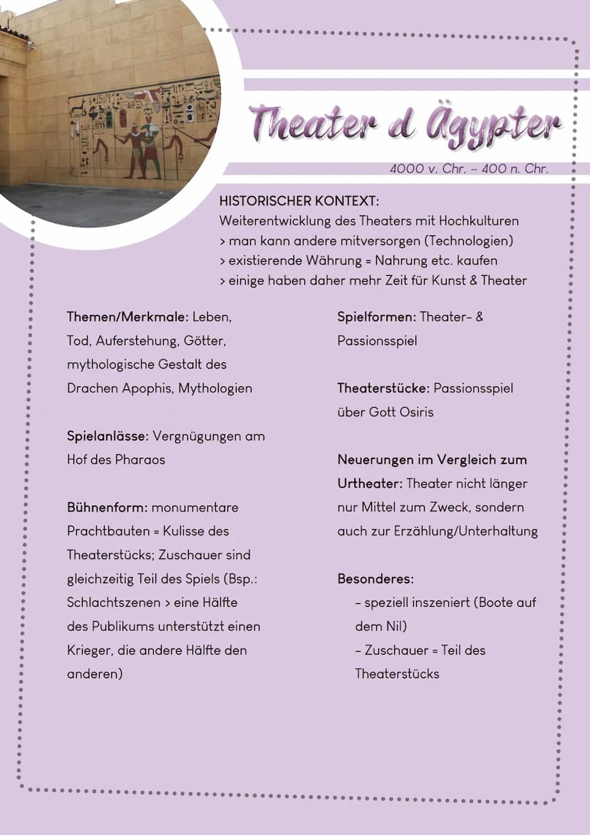 ps
Darstellendes Spiel -
Sternchenkurs
THEMA: Theatergeschichte
LEHRER: -
DATUM: 21.05.20
KLASSE: 12
HALBJAHR: Q2
NAME: - pas Urtheater
HIST