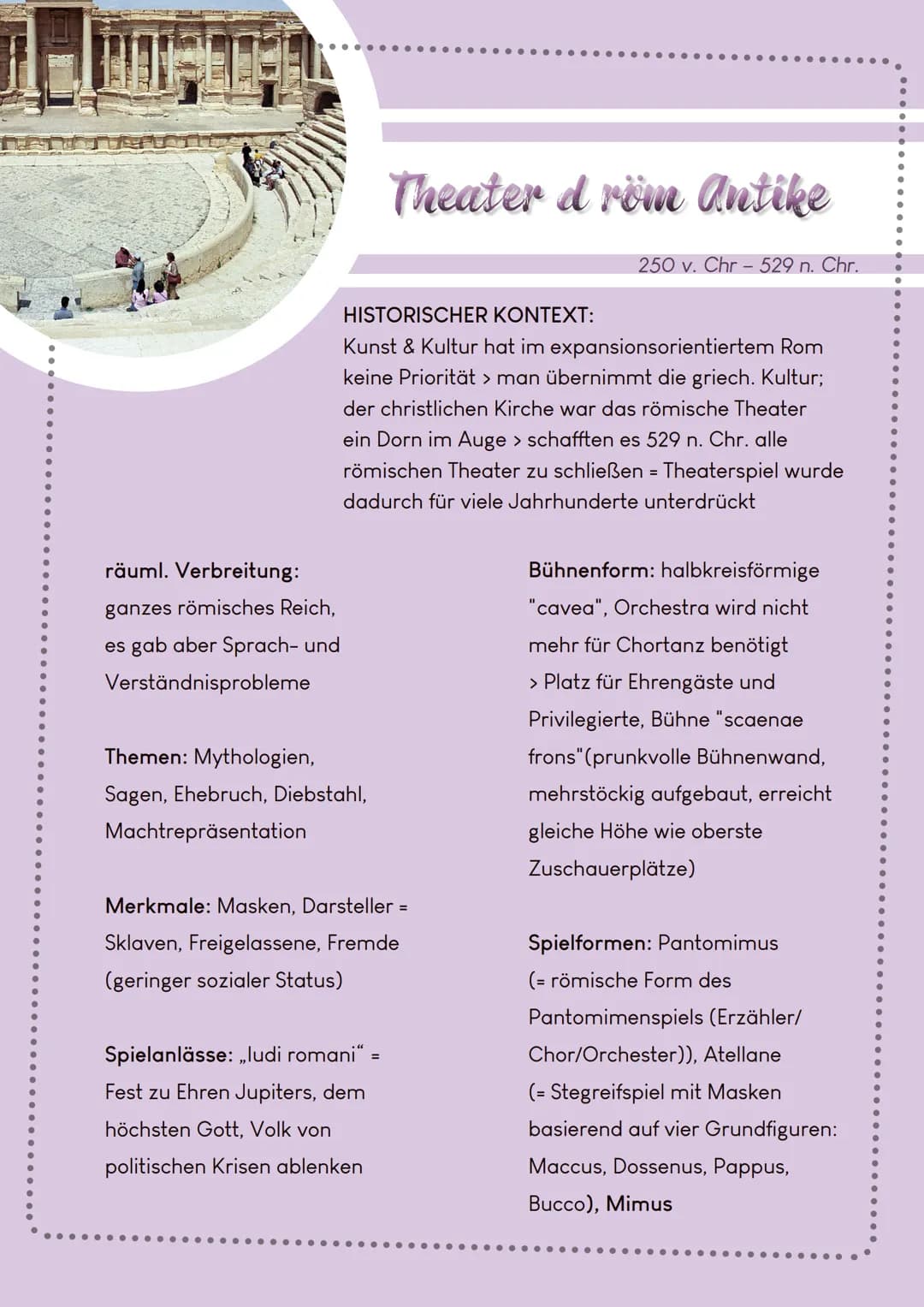 ps
Darstellendes Spiel -
Sternchenkurs
THEMA: Theatergeschichte
LEHRER: -
DATUM: 21.05.20
KLASSE: 12
HALBJAHR: Q2
NAME: - pas Urtheater
HIST
