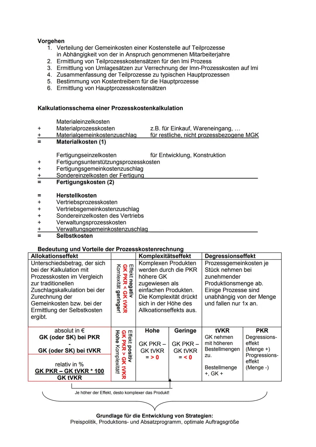 Kosten- und Leistungsrechnung: Vollkostenrechnung
= Erfassung der Kosten und deren Verrechnung auf die Erzeugnisse (Kostenträger)
Erfassung 