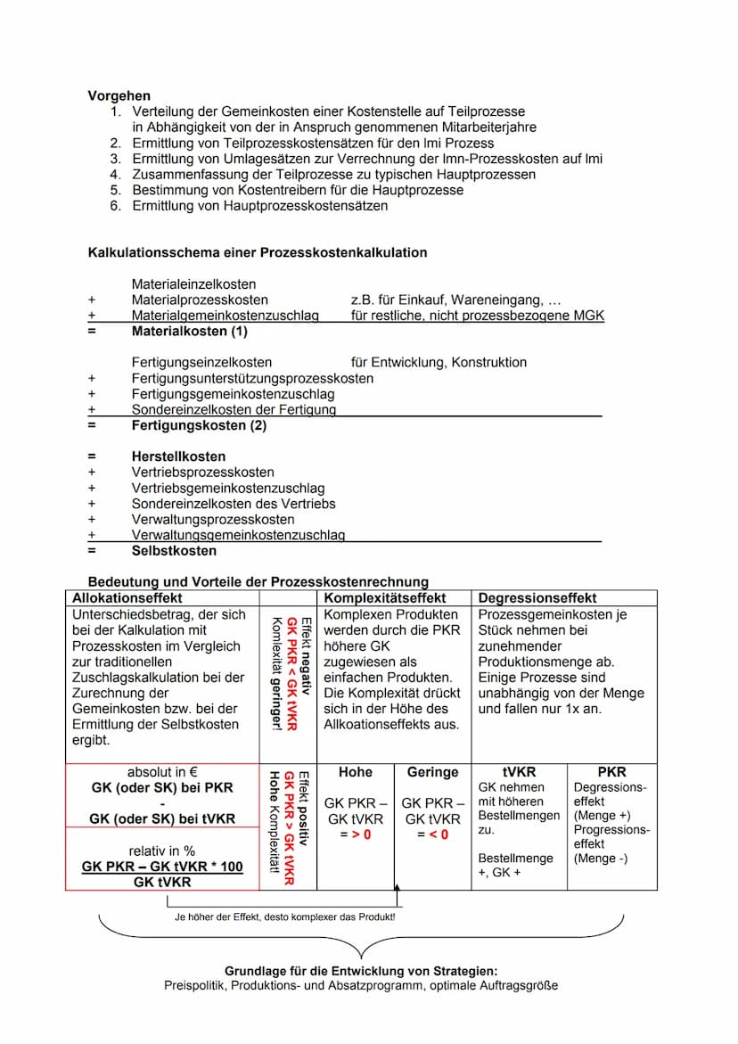 Kosten- und Leistungsrechnung: Vollkostenrechnung
= Erfassung der Kosten und deren Verrechnung auf die Erzeugnisse (Kostenträger)
Erfassung 