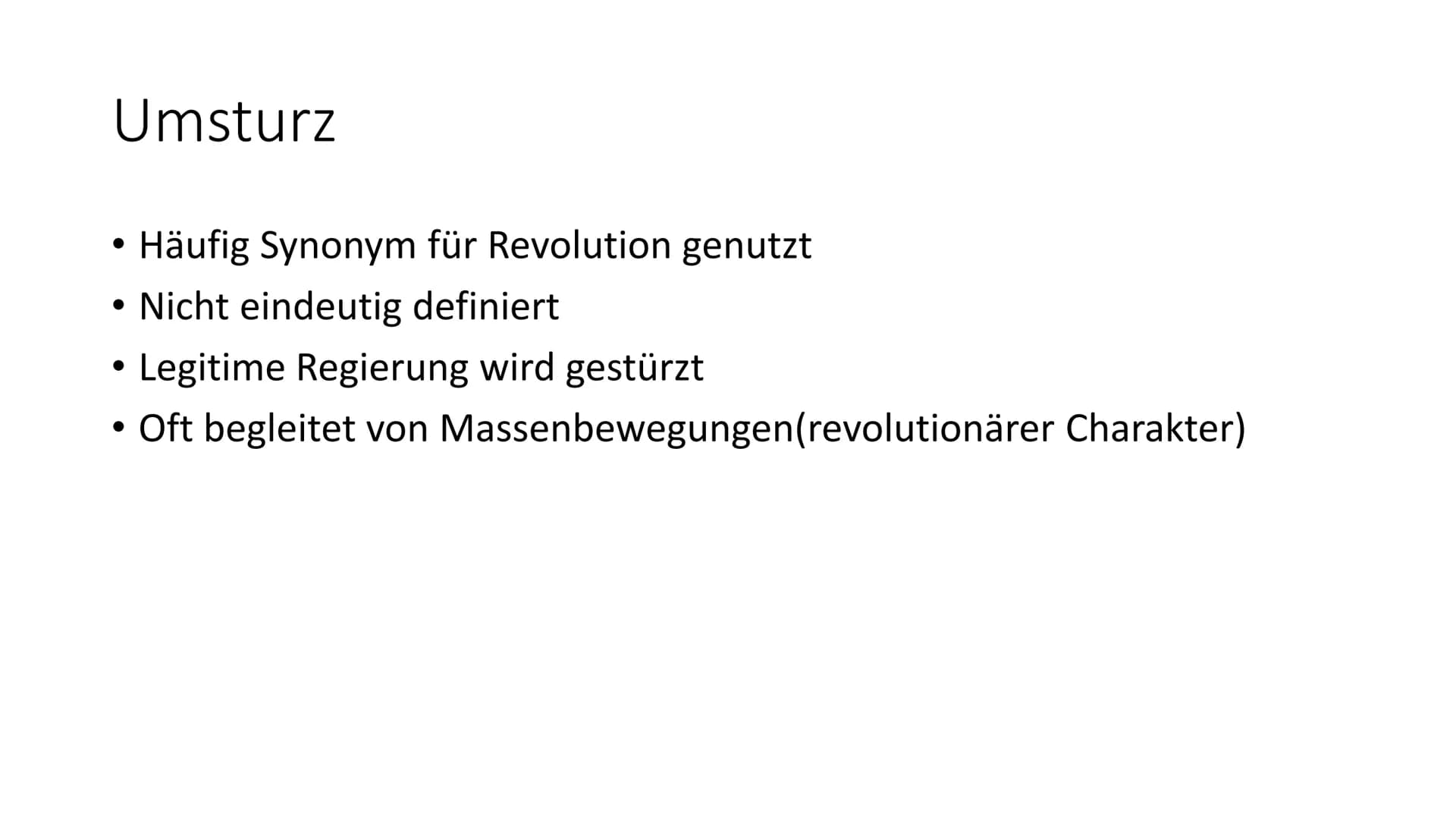  Geschichte Basisfach
Handout Oktoberrevolution 1917 Russland
Merkmale Revolution:
Radikaler & gewalttätiger Umsturz politischer und gesells