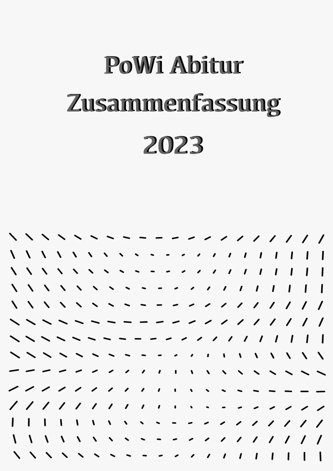 Powi Abitur
Zusammenfassung
2023
| | | Q1.1 Verfassung & Verfassungswirklichkeit: Rechtsstaatlichkeit & Verfassungskonflikte
Grundrechte & R