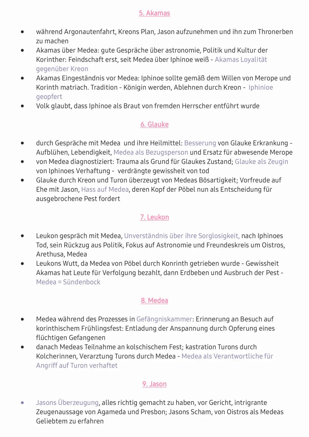 Christa Wolf - Medea Stimmen

1. Medea:

- erwachende Medea spricht im Fieberwahn mit ihrer Mutter; Erinnerungen an Kreons
Festmahl, Mdeas U