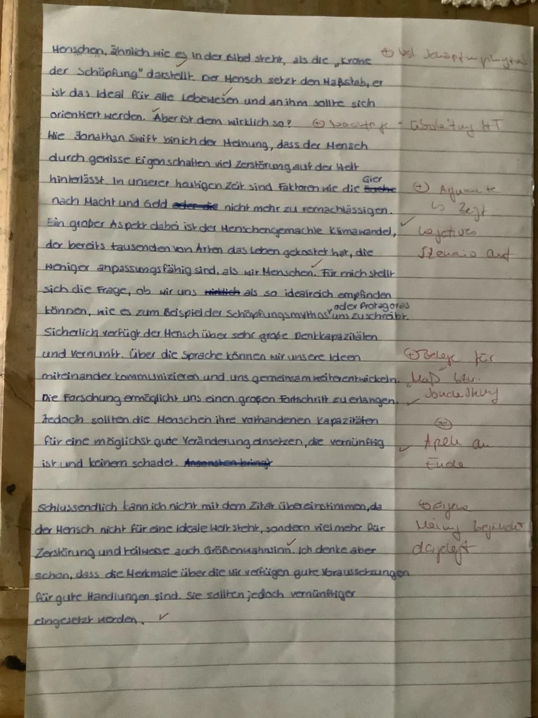 1.
Geben Sie die Kerngedanken des Textes (M1) wieder. (30%)
2. Vergleichen Sie die Position Pannenbergs mit zwei von Ihnen selbstgewählten b