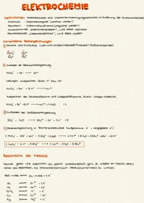 Know Elektrochemie  thumbnail