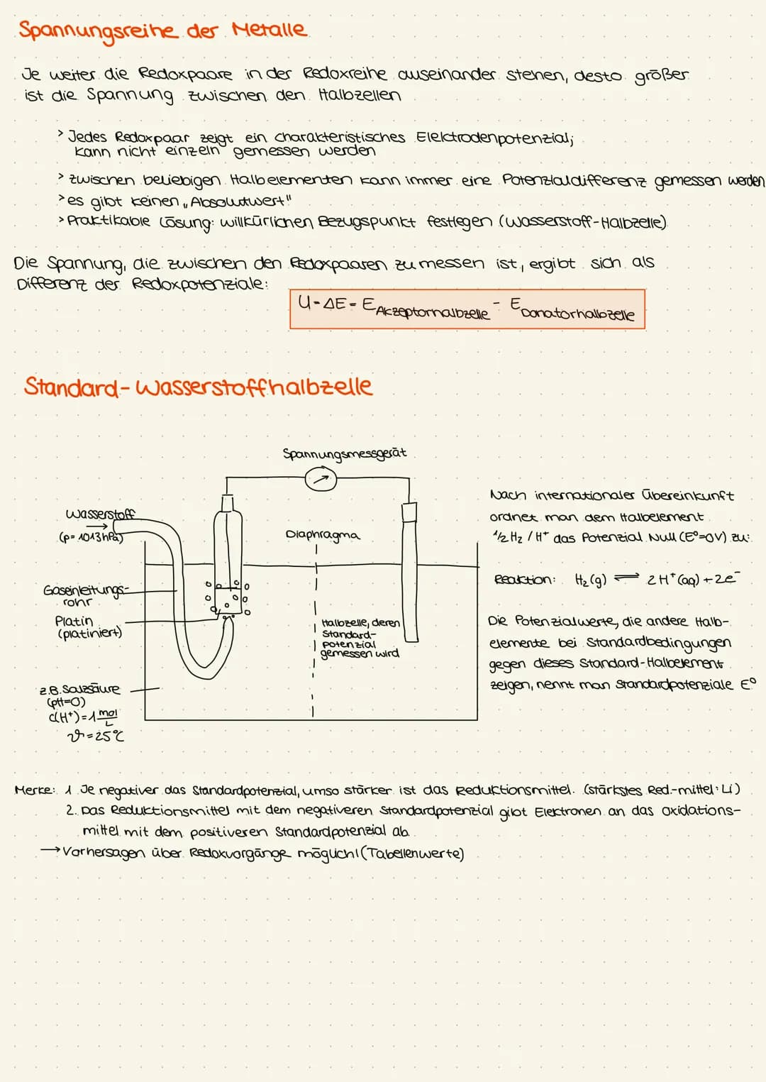 Definitionen: Redoxreaktionen sind Elektronenübertragungsreaktionen (=> Änderung der Oxidationszahlen)
Oxidation
Elektronenabgabe ( positive