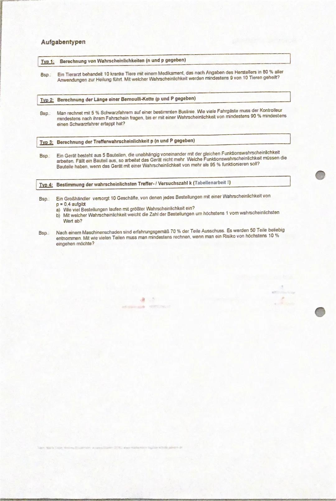 # Binomialverteilung

Eine Wahrscheinlichkeitsverteilung, die mit der Formel von Bernoulli berechnet werden kann, heißt Binomialverteilung

