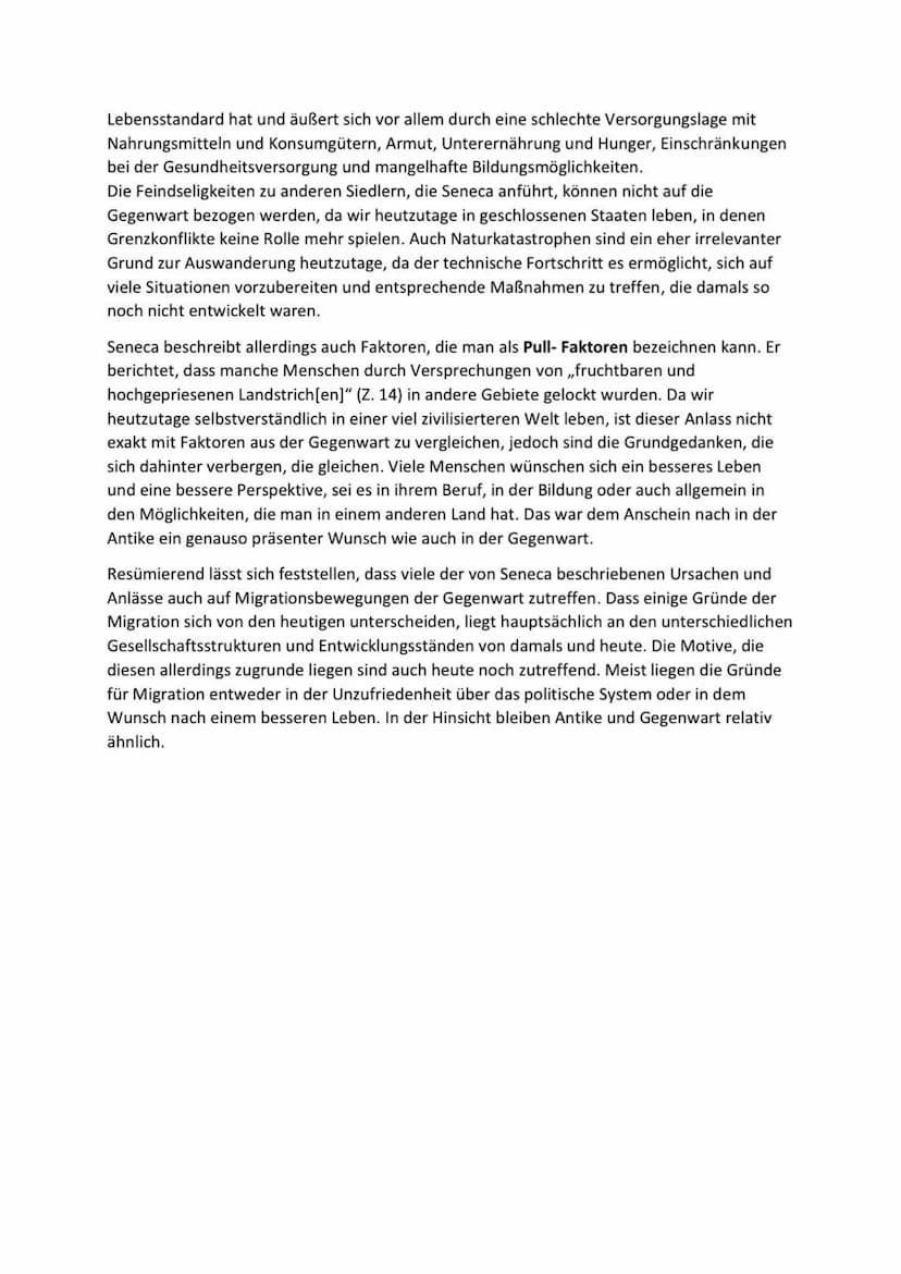 GE/Q2/ GF
Die Völkerwanderung
Über die Wanderungen der Völker und Stämme
Der römische Philosoph und Schriftsteller Seneca der Jüngere (um 4 