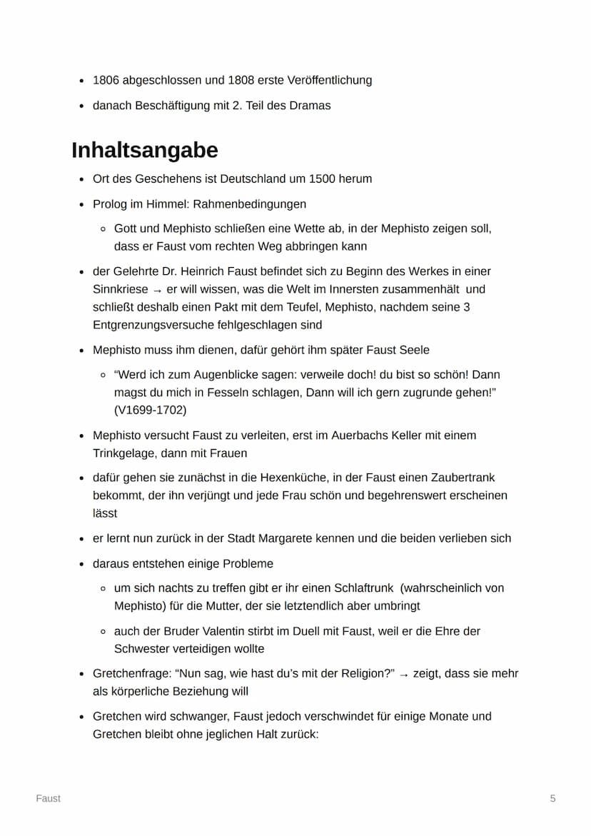 Faust
Faust
Goethe
• geboren am 28.8.1749 in Frankfurt in einer angesehenen bürgerlichen Familie
• beide Eltern gebildet und wohlhabend
• fi