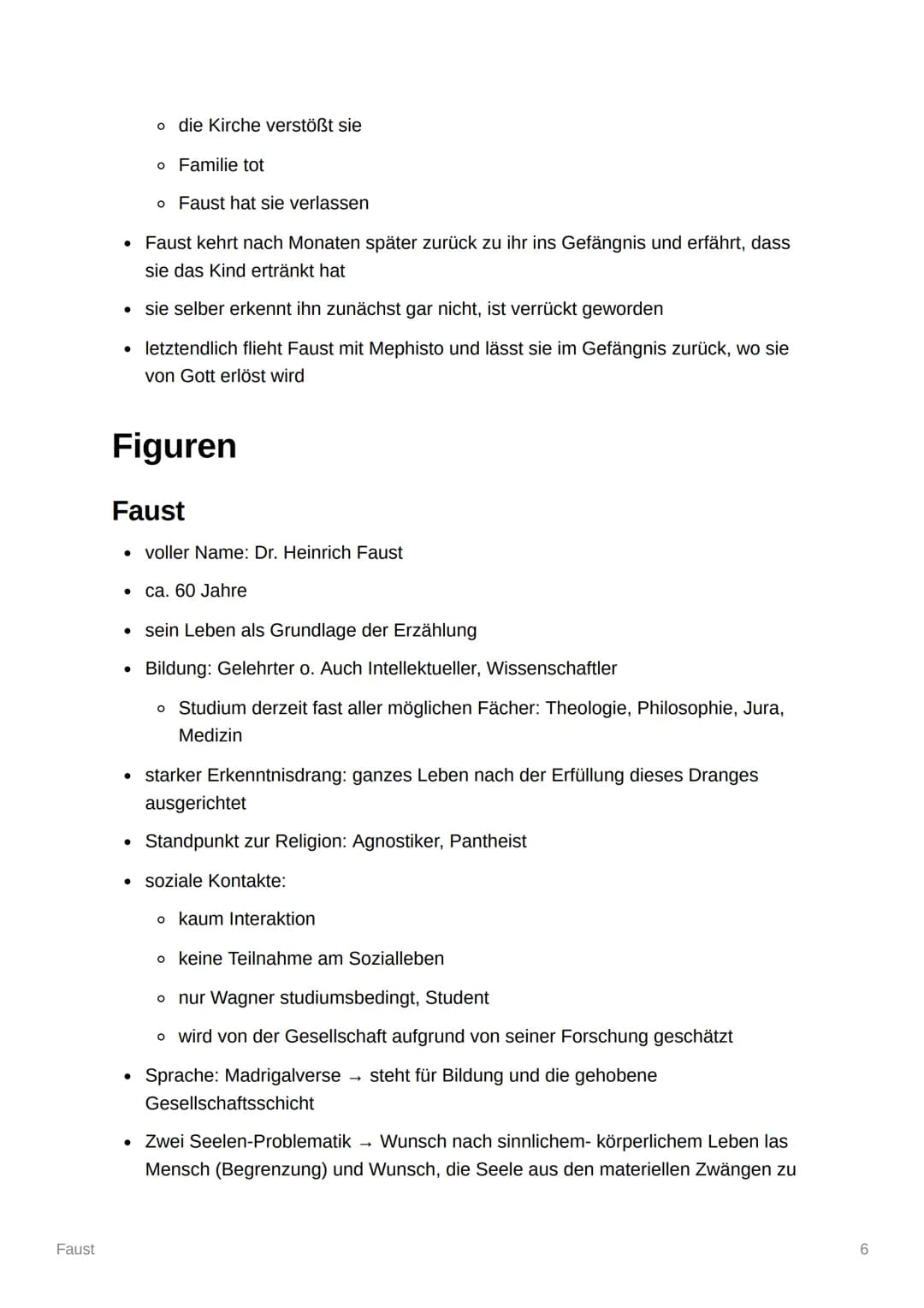 Faust
Faust
Goethe
• geboren am 28.8.1749 in Frankfurt in einer angesehenen bürgerlichen Familie
• beide Eltern gebildet und wohlhabend
• fi