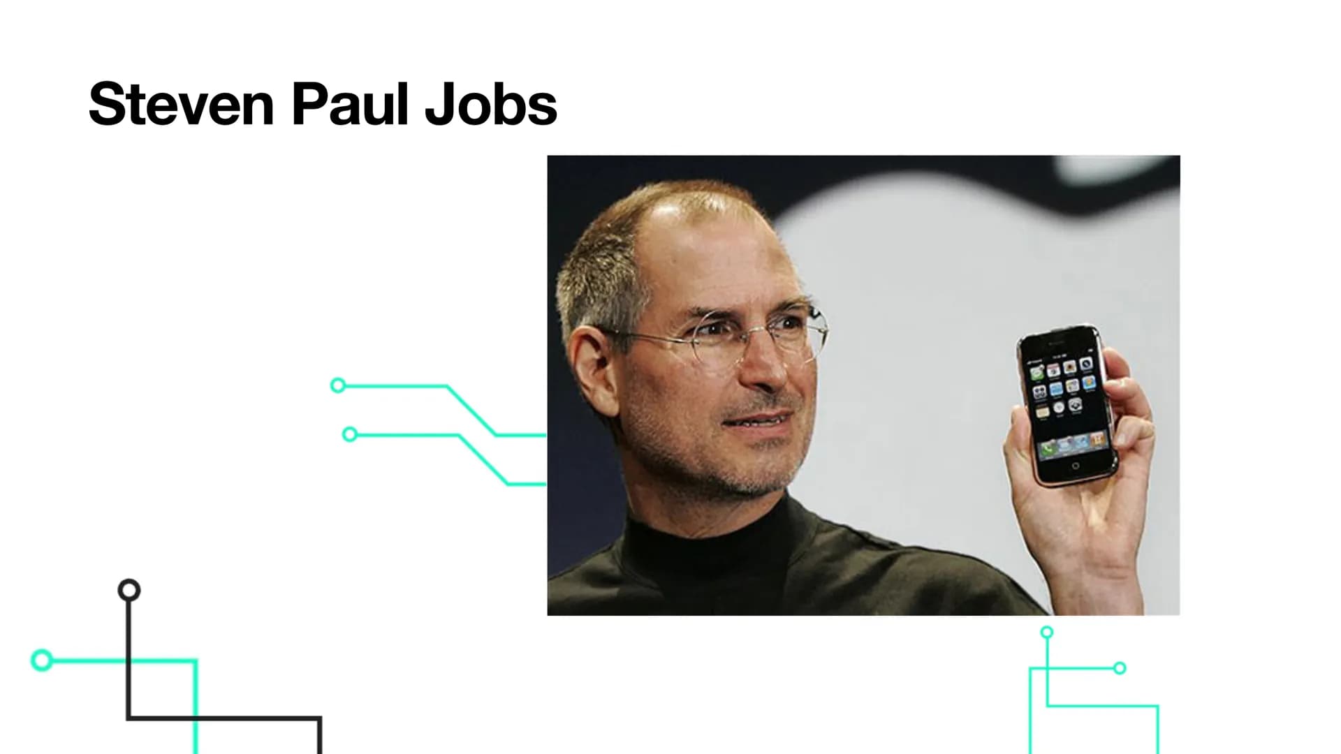 STEVE JOBS
1955-2011
Steve Jobs Apple IPhone
cingular
SMS
Text
9:41 AM
Notes
Tuesday
9
Calendar Photos
Calculator Stocks
Clock
Maps
Settings