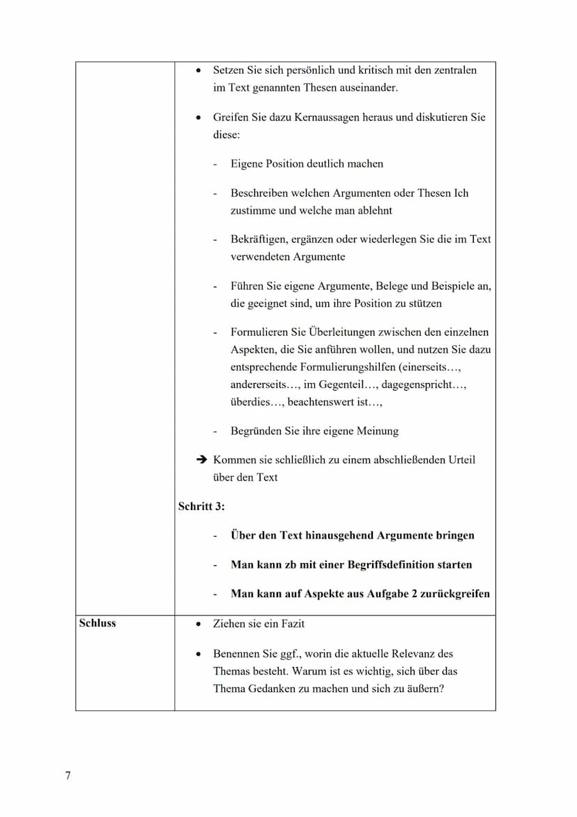 Berufliches Gymnasium Abitur Deutsch
Aufgabentyp
Analyse und Erörterung eines pragmatischen Textes
Hinweis zum Aufgabentyp
Der Aufgabe liegt