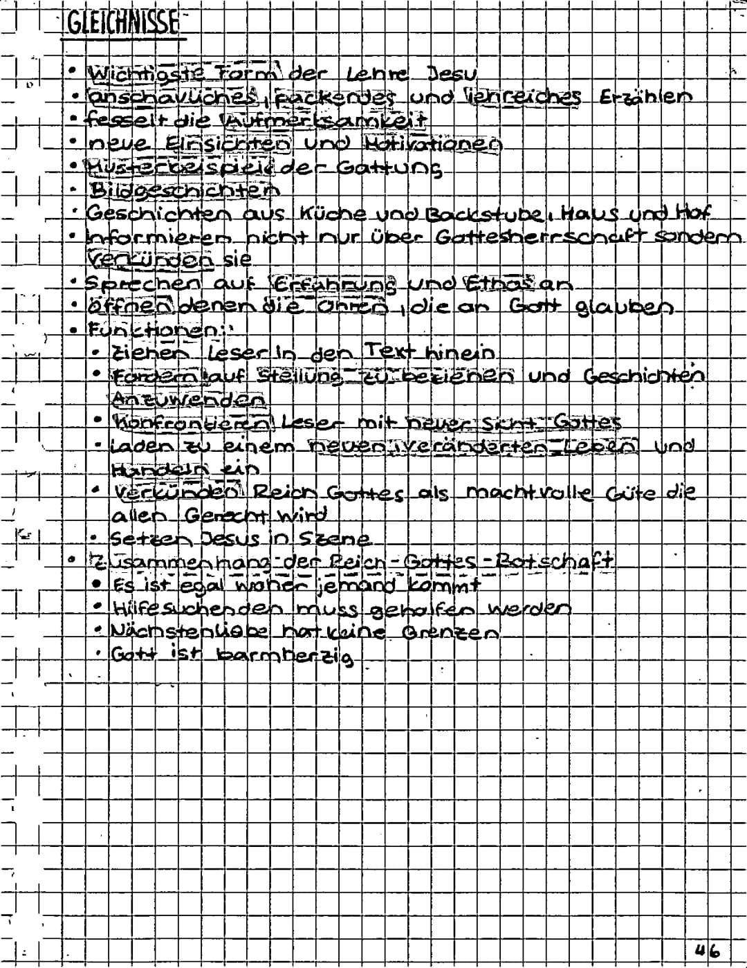 RELIGION KLAUSUR 1: 28.11.2016
SYNOPTISCHE FRAGE..... 1:
Erklärung der textlichen übereinstimmungen und
Unterschiede, der ersten drei Evange