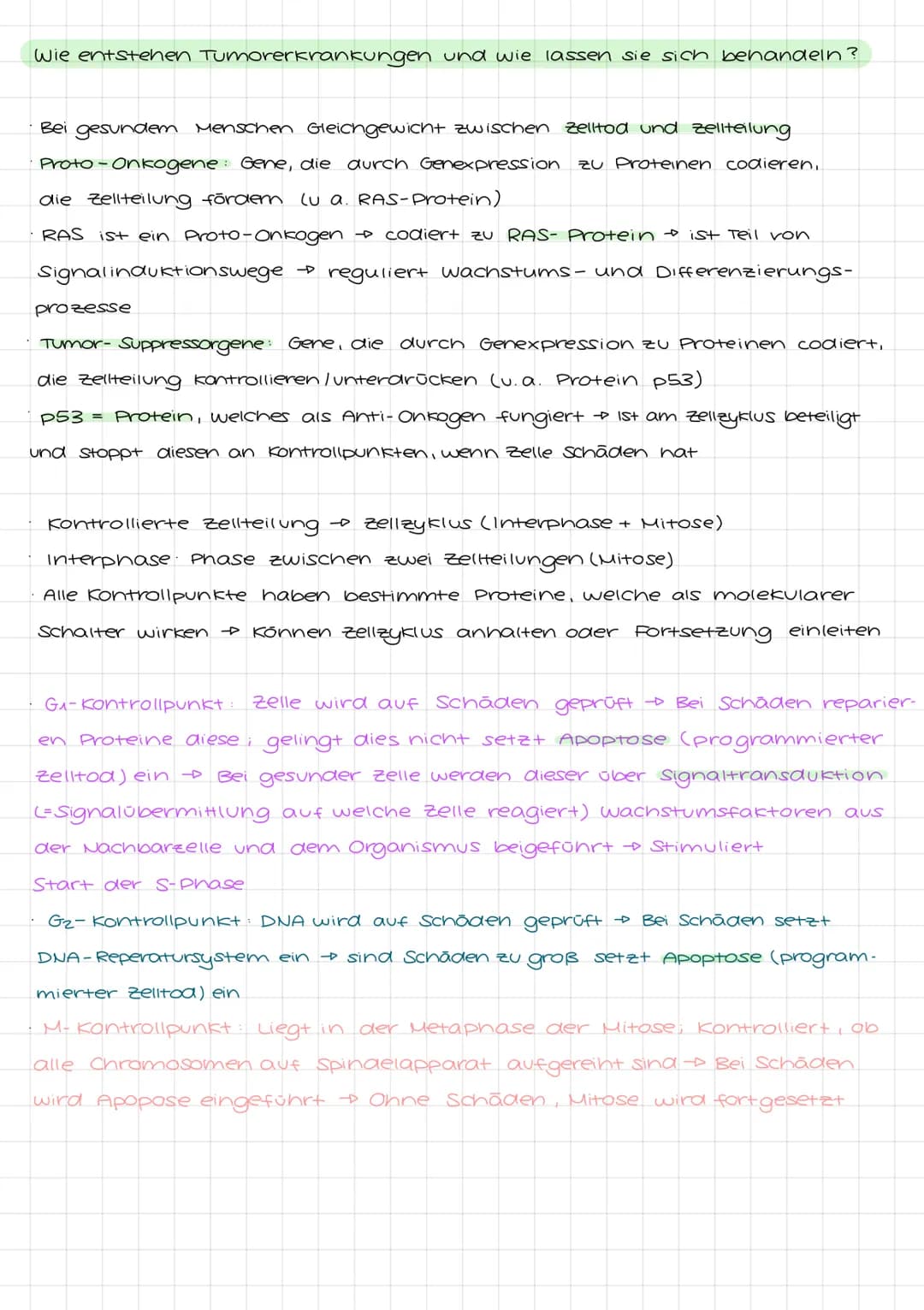 Genetik I: 4. LF: Welche Konsequenzen ergeben sich aus der veränderung der
Erbinformation?
Mutation:
•Anderung der genetischen Information i