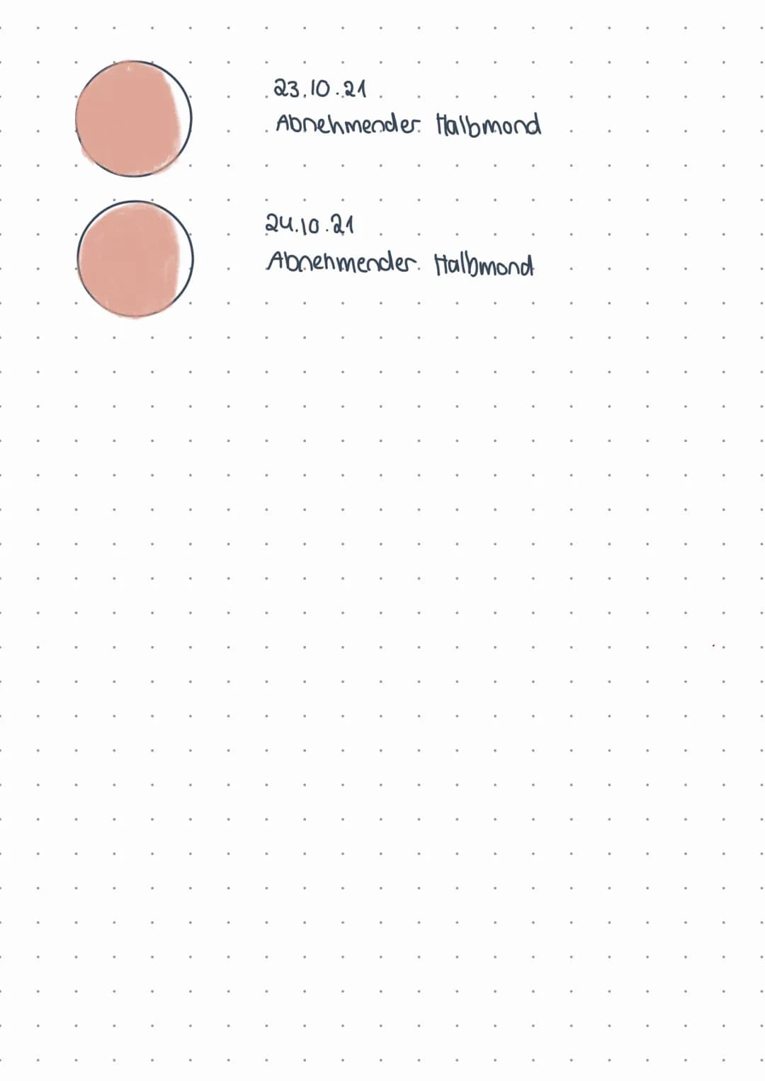 O O O O O
Physik
9.10.21
Zuhnemender Mond
10.10.21
Zunehmender Mond
11.10.21.
zunehmender Mond
12.10.21.
zunehmender Mond
13.10.21
zunehmend