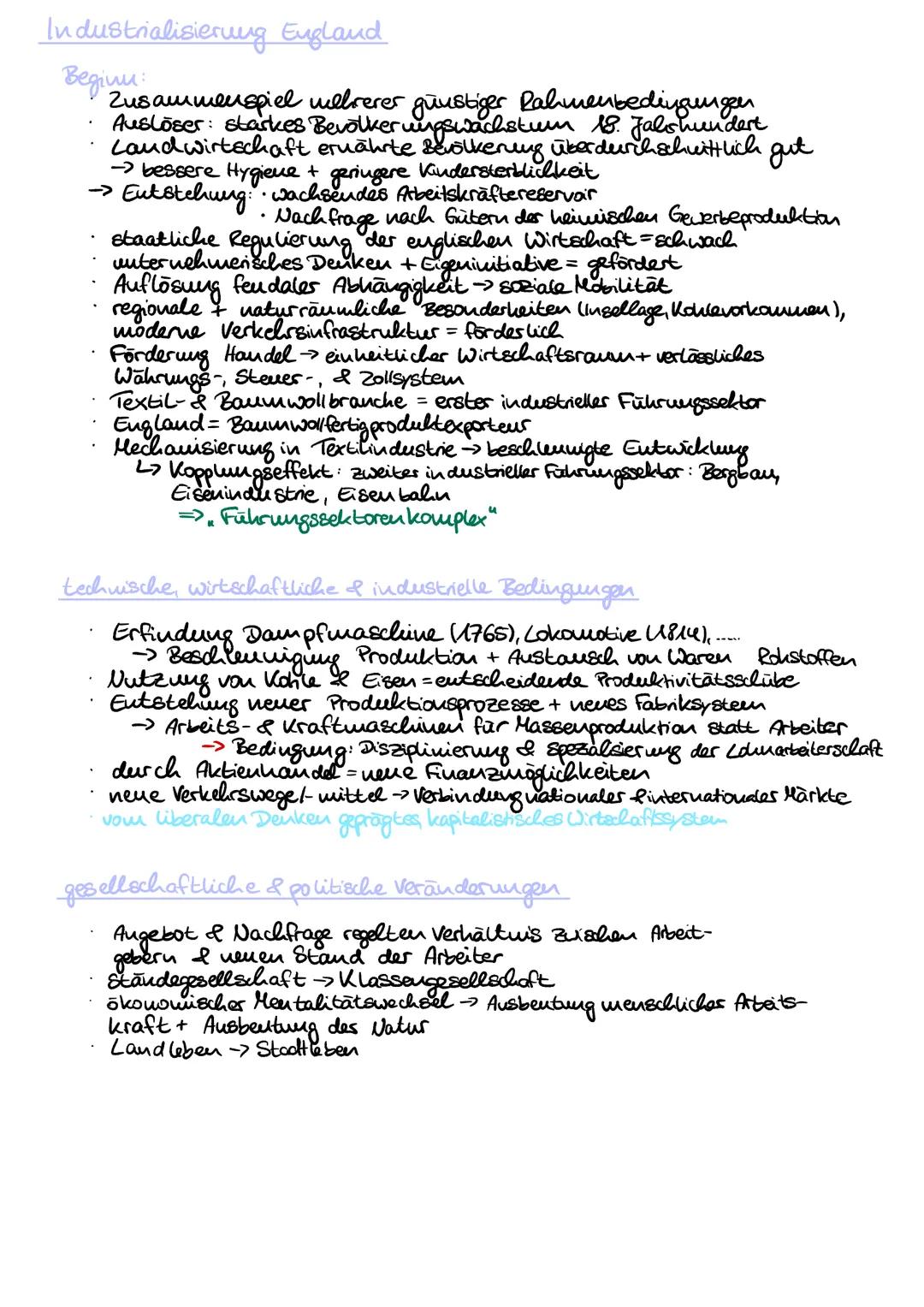 # Industrialisierung

Definition Industrialisierung

- Merkmale:
  - erheblich dauerhaft, wenngleich schwankend & herzfristig
  - oftmals un