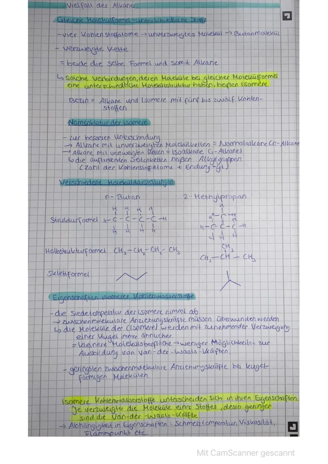 2⁹
L
Kohlenwasserstoffe
Organisine Chemie
organische Stoffe
Stoffe, die von Lebenden Organismen her-
gestellt werden. C+ Lebenskraft)"
→ Auc