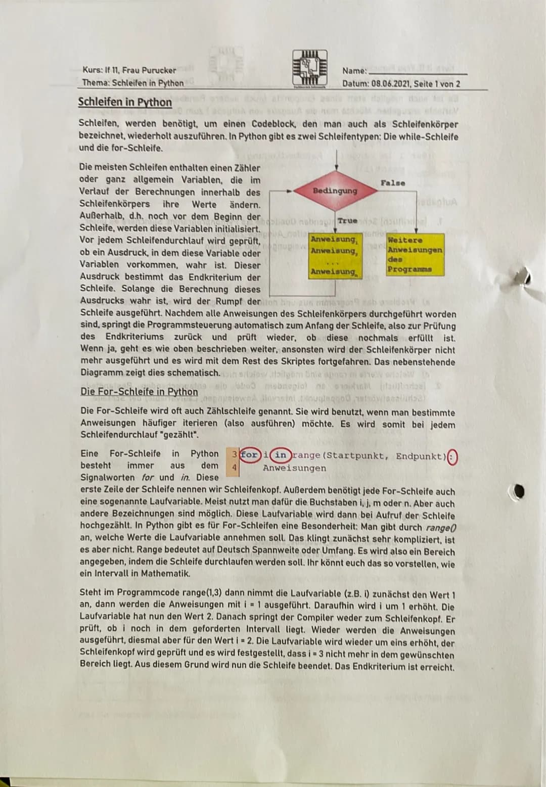 Programmieren Die Tätigkeit ,,Programmieren"
- aus Sicht des EVA-Prinzips: Eine Rechenanlage bzw. Ein Computer ist ein
Informationsverarbeit