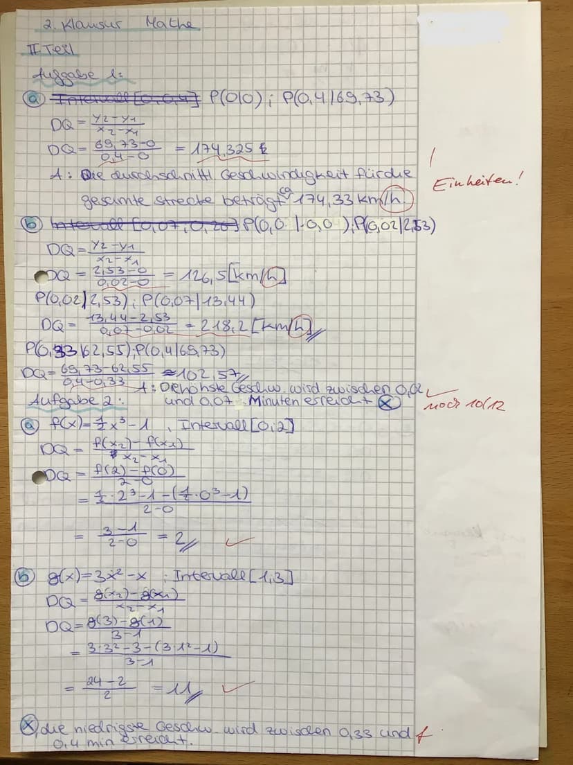 Name:
2. Klausur
I. Teil: Hilfsmittelfrei (Bearbeitungszeit max. 20 min)
Aufgabe 1: Symmetrie (6 P)
Prüfe, ob der Graph symmetrisch ist und 