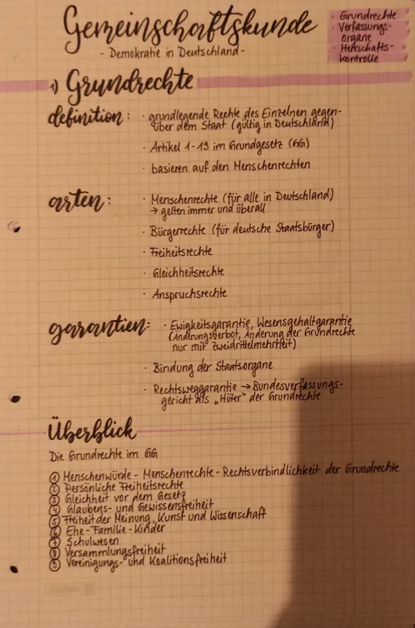 Brief Post- und Fernmeldegeheimnis
Freizügigkeit
(4) Berufsfreiheit
13 Unverletzlichkeit der Wohnung
Eigentum - Erbrecht-Enteignung
Vergesel