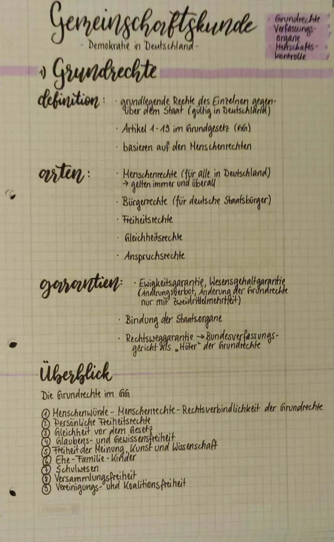 Brief Post- und Fernmeldegeheimnis
Freizügigkeit
(4) Berufsfreiheit
13 Unverletzlichkeit der Wohnung
Eigentum - Erbrecht-Enteignung
Vergesel