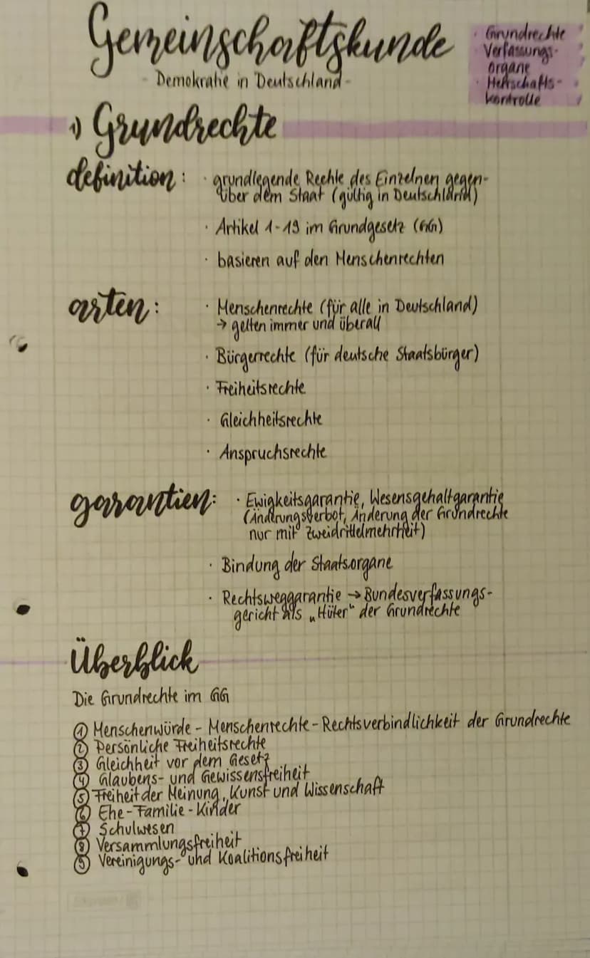 Brief Post- und Fernmeldegeheimnis
Freizügigkeit
(4) Berufsfreiheit
13 Unverletzlichkeit der Wohnung
Eigentum - Erbrecht-Enteignung
Vergesel