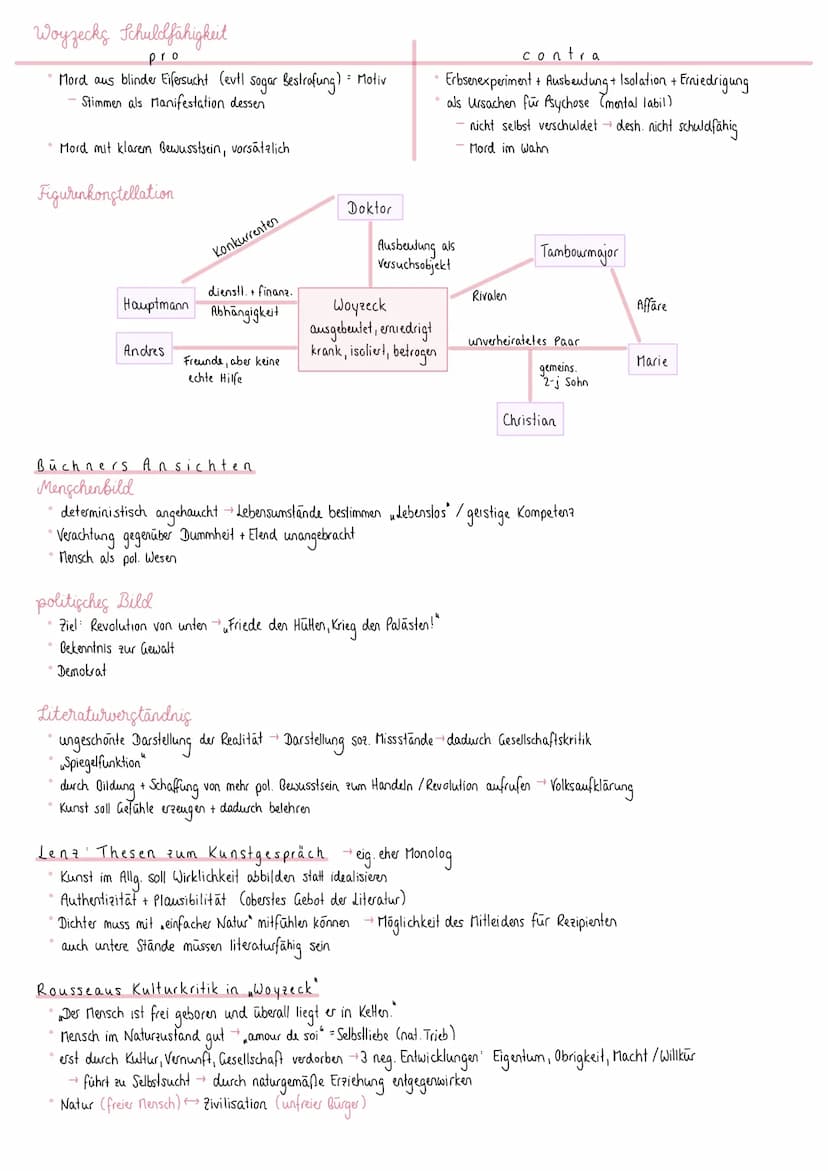 Woyzeck
Der Autor Georg Büchner
*1813-1837
1831-35 Medizin-Studium
zunehmend oppositionelles Engagement
(Verfassen des Hessischen Landboten"