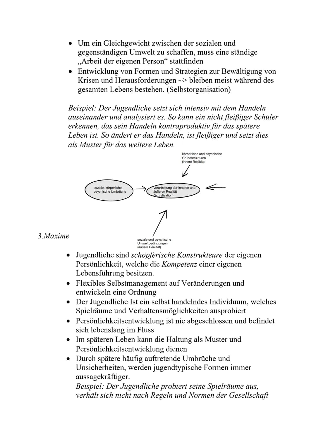 Klaus Hurrelmann
Definitionen:
Innere Realität: körperliche und psychische Grundstrukturen
Äußere Realität: soziale und psychische Grundstru