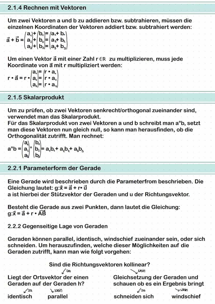 2.1.1 Punkte im Raum
Punkte im Raum werden in ein 3-Dimensionales
Koordinatensystem eingezeichnet. Die drei Ach-
sen werden X₁, X₂ und x3 be