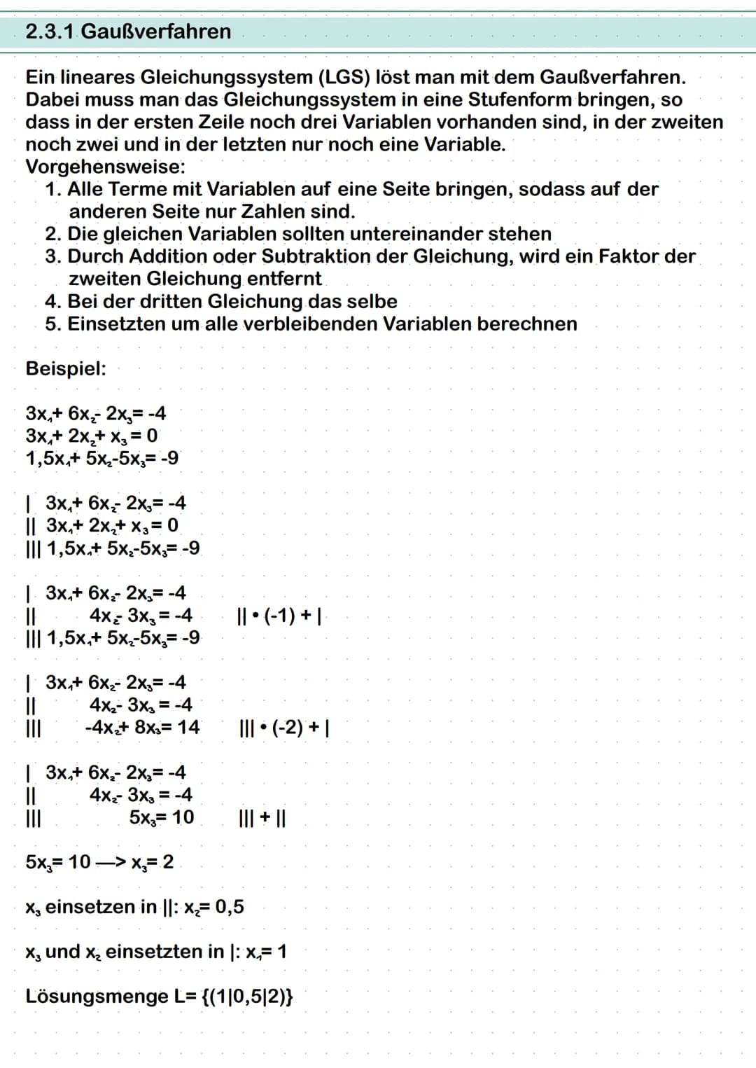 2.1.1 Punkte im Raum
Punkte im Raum werden in ein 3-Dimensionales
Koordinatensystem eingezeichnet. Die drei Ach-
sen werden X₁, X₂ und x3 be