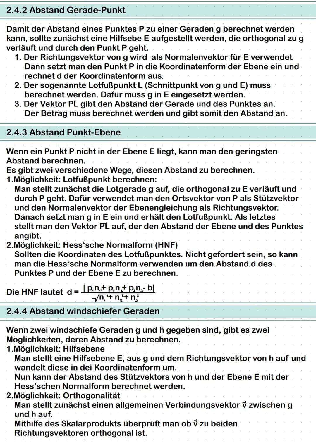 2.1.1 Punkte im Raum
Punkte im Raum werden in ein 3-Dimensionales
Koordinatensystem eingezeichnet. Die drei Ach-
sen werden X₁, X₂ und x3 be