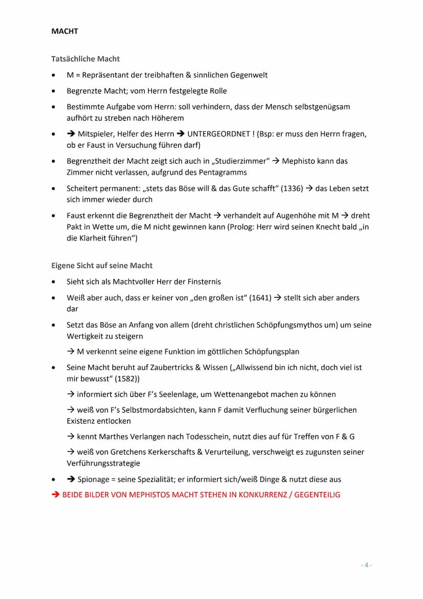Abitur T3: Faust Mephisto
MEPHISTO CHARAKTERISIERUNG
ROLLEN MEPHISTOS
Rolle des Schalks
Rolle des intriganten Kupplers.
Rolle als Herr der G
