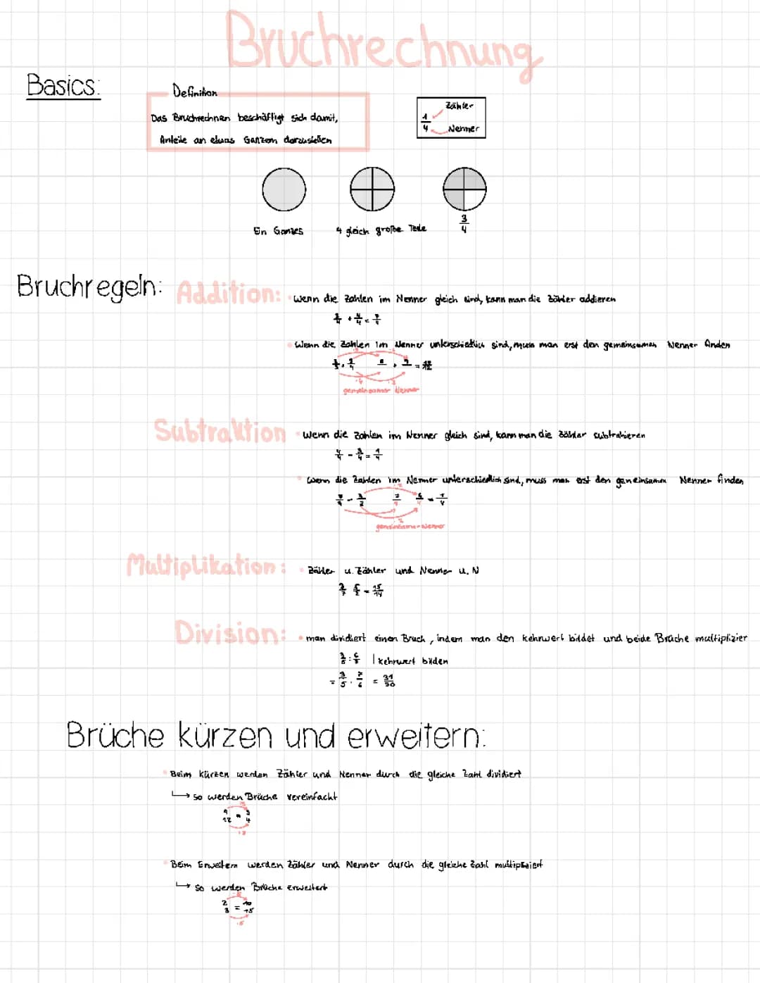 Bruchrechnung