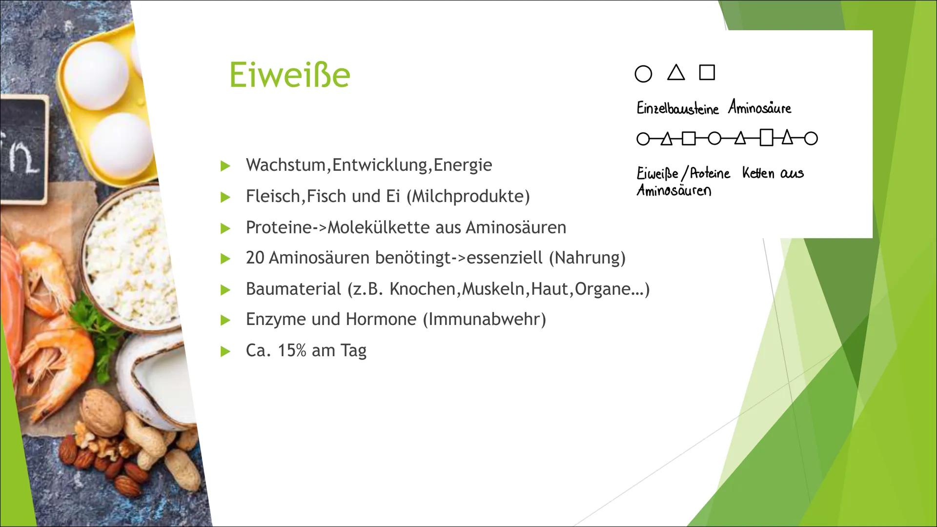 Grundlagen der
Ernährung
Co Inhaltsverzeichnis
Warum brauchen wir Nahrung?
Nährstoffe und Funktionen
Kohlenhydrate
Fette
Eiweiße
Vitamine un