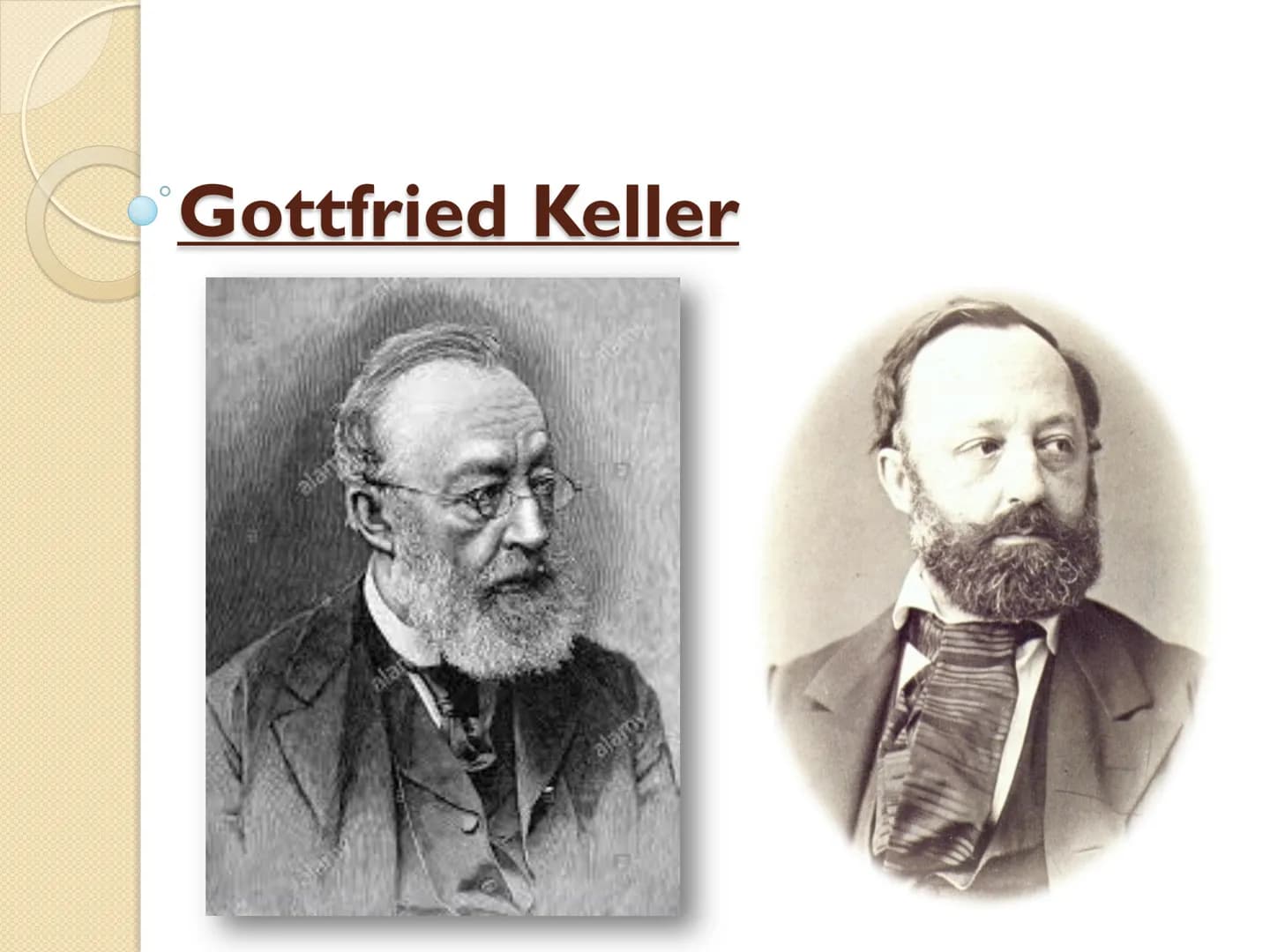 Gottfried Keller
alan
alan
story
alamy Gliederung
Allgemeine Sachen
Lebenslauf
Werke
Quellen Allgemeine Sachen
* 19. Juli 1819 in Zürich, Sc