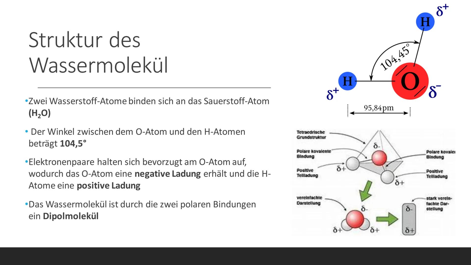 Präsentation von
Darlene Oelmann
Wasser
DAS WASSER UND SEINE
CHEMISCHE UND
BIOLOGISCHE BEDEUTUNG Inhalt der Präsentation
01
Allgemeine
Infor