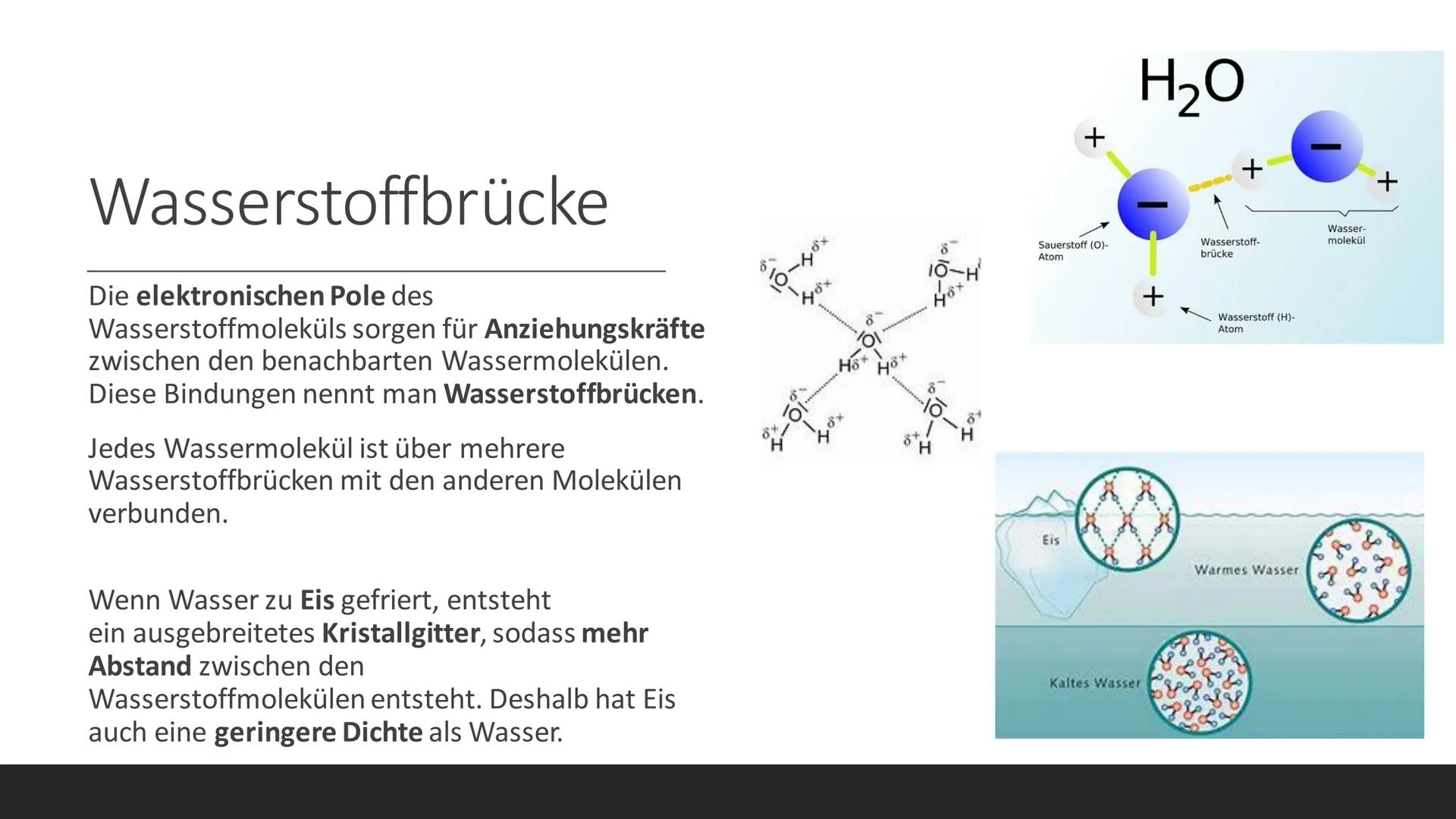 Präsentation von
Darlene Oelmann
Wasser
DAS WASSER UND SEINE
CHEMISCHE UND
BIOLOGISCHE BEDEUTUNG Inhalt der Präsentation
01
Allgemeine
Infor