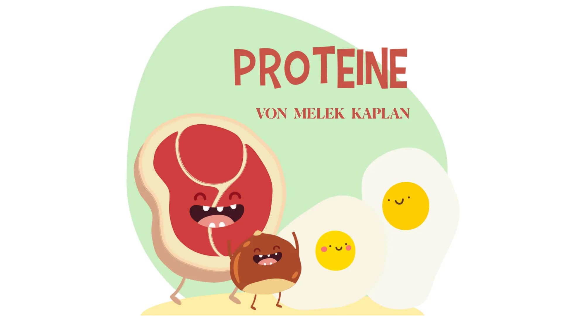 PROTEINE
VON MELEK KAPLAN Proteinen
Wichtige Moleküle im Körper von Lebewesen
Proteine (Eiweiße) sind Makromoleküle. Man versteht darunter g