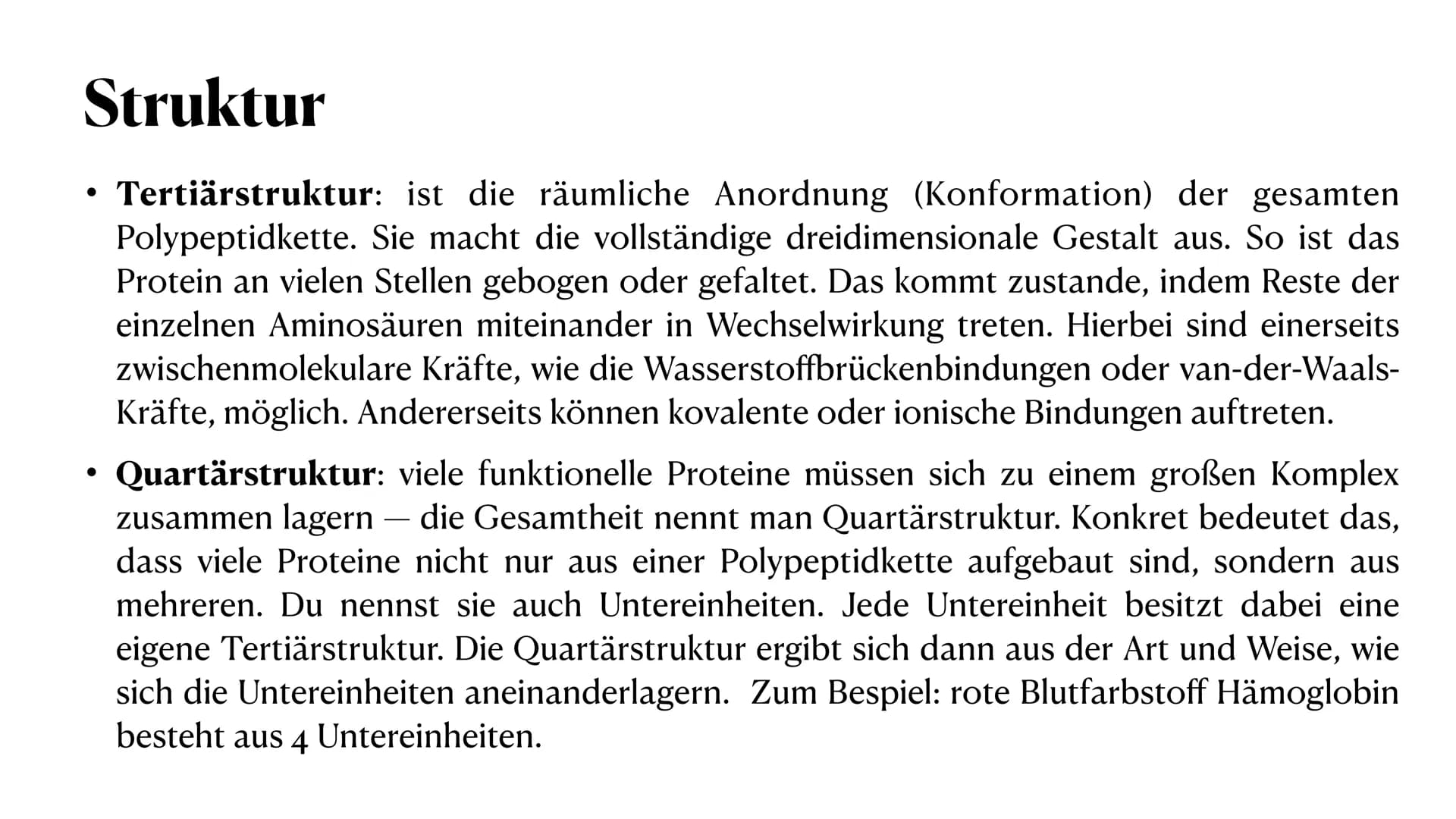 PROTEINE
VON MELEK KAPLAN Proteinen
Wichtige Moleküle im Körper von Lebewesen
Proteine (Eiweiße) sind Makromoleküle. Man versteht darunter g