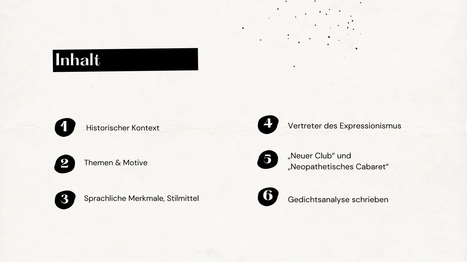 Großstadtlyrik Gedichte für die Klassen 8 bis 10: Beispiele & Merkmale des Expressionismus